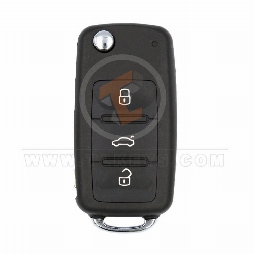 Volkswagen Flip Key Remote 2009 2016 P/N: 5KA807202AJ 433MHz Remote Type Flip Key Remote