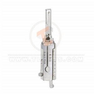 Original Lishi K5 V.3 AG 2 in 1 Pick Decoder Tool Anti Glare Type Status Genuine