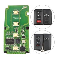 high lander lexus IS 2013 2018 board 4 buttons item - thumbnail